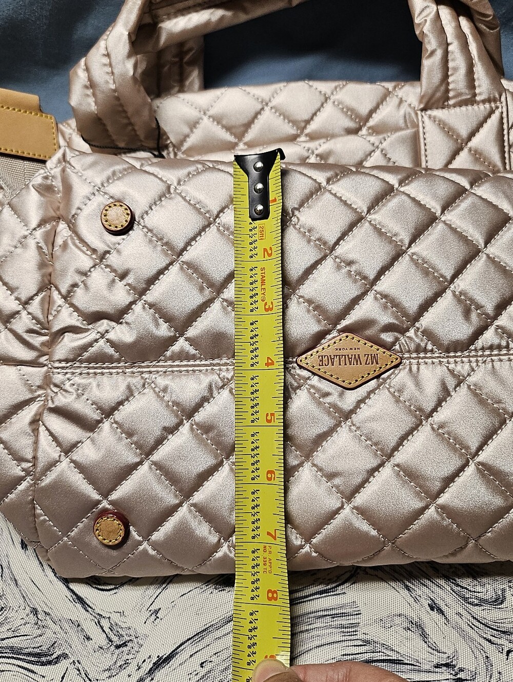 MZ Wallace Quilted Tote Bag - Picture 4 of 9